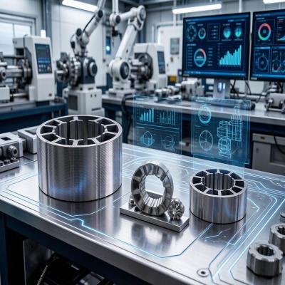 Fabricante personalizado Precision Stamping Fixed Rotor Components