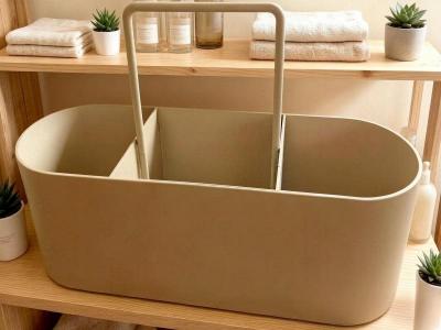Fabricante personalizado Heavy-Duty Metal Sink Organizer Multi-Purpose Storage Basket